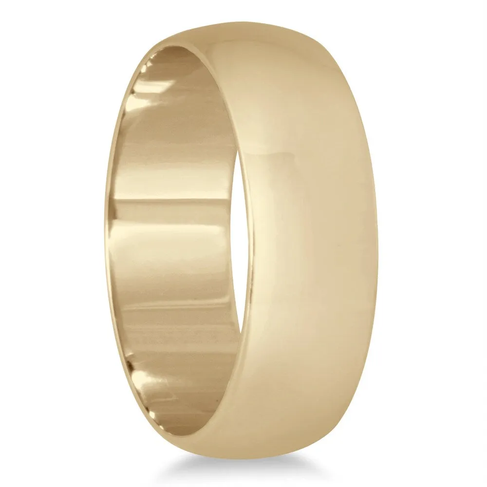 Marquee Jewels 10k Yellow Gold 6-millimeter Domed Wedding Band sold by Zulily product image thumbnail 2