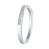 Auriya 1/8ctw Contoured Diamond Wedding Band Platinum sold by Zulily