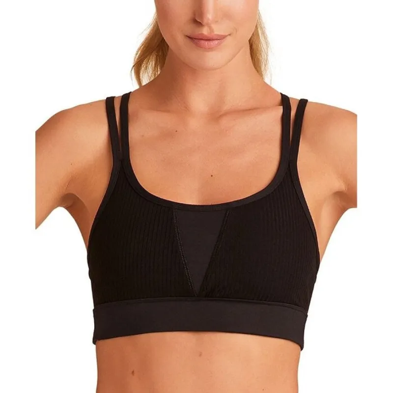 Alala Women's Peak Strappy Sports Bra Black sold by Zulily