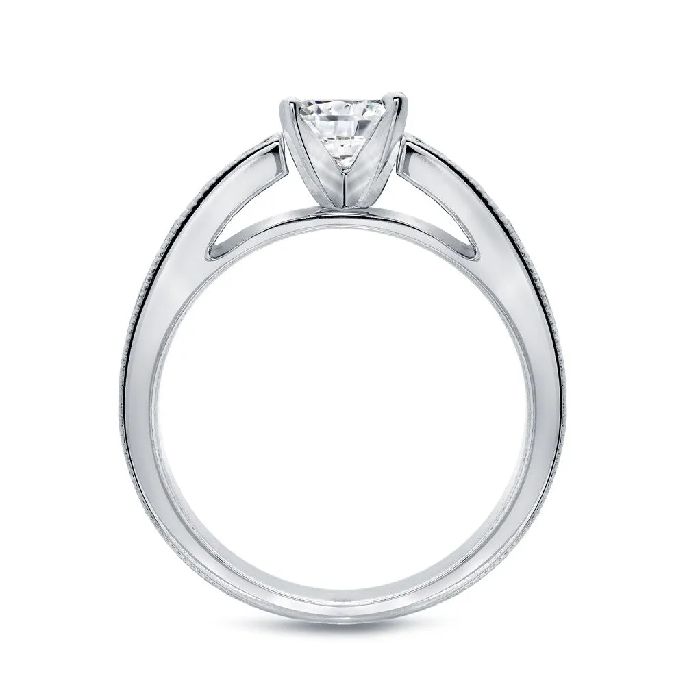 Auriya 14k Gold 2 carat TW Classic Round Diamond Engagement Ring Set sold by Zulily product image thumbnail 2