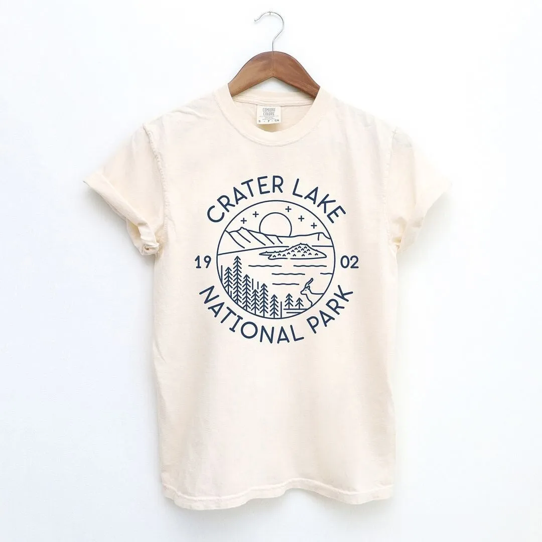 Crater Lake National Park Garment Dyed Tee sold by Zulily product image thumbnail 2