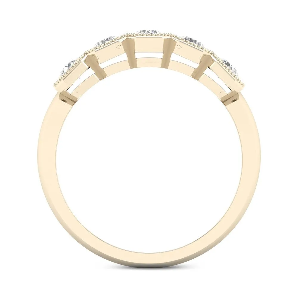 De Couer 14k Gold 1/2ct TDW Diamond Promise Ring sold by Zulily