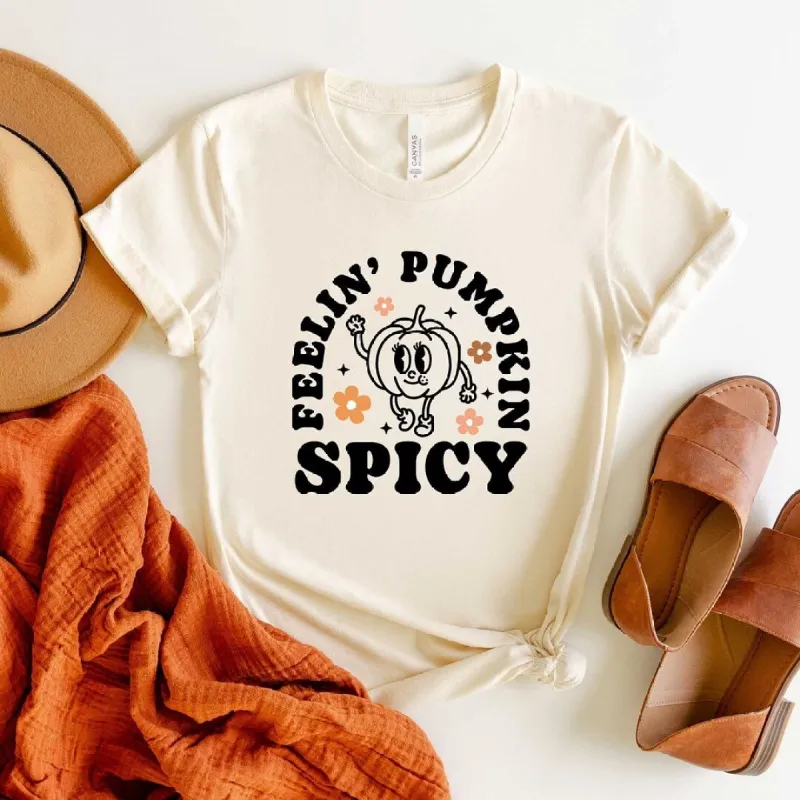 Spicy Pumpkin Short Sleeve Tee sold by Zulily