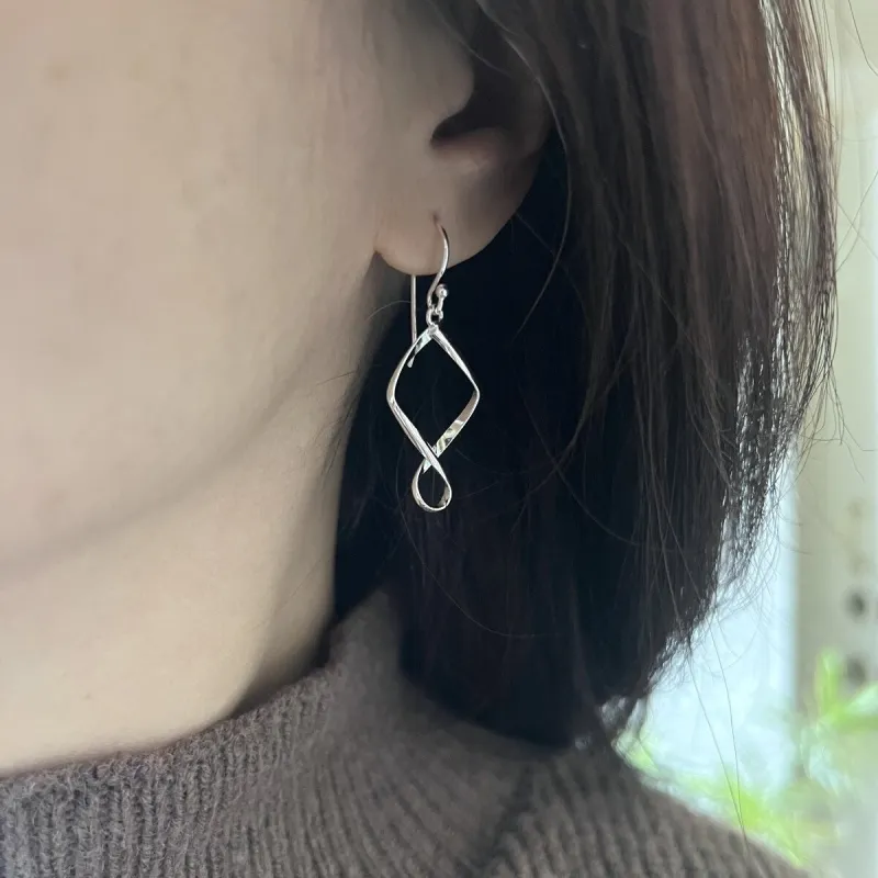 Vera & Co. Sterling Silver Teardrop Purple CZ Stud Earring sold by Zulily