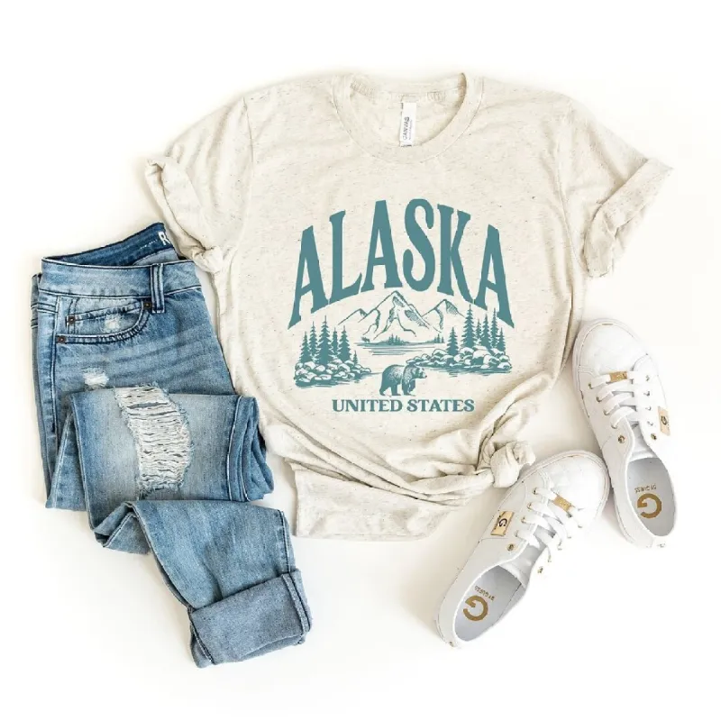 Alaska Forest Scene Short Sleeve Tee sold by Zulily