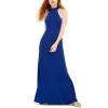 Teeze Me Junior's Halter Gown Blue Size 0 sold by Zulily