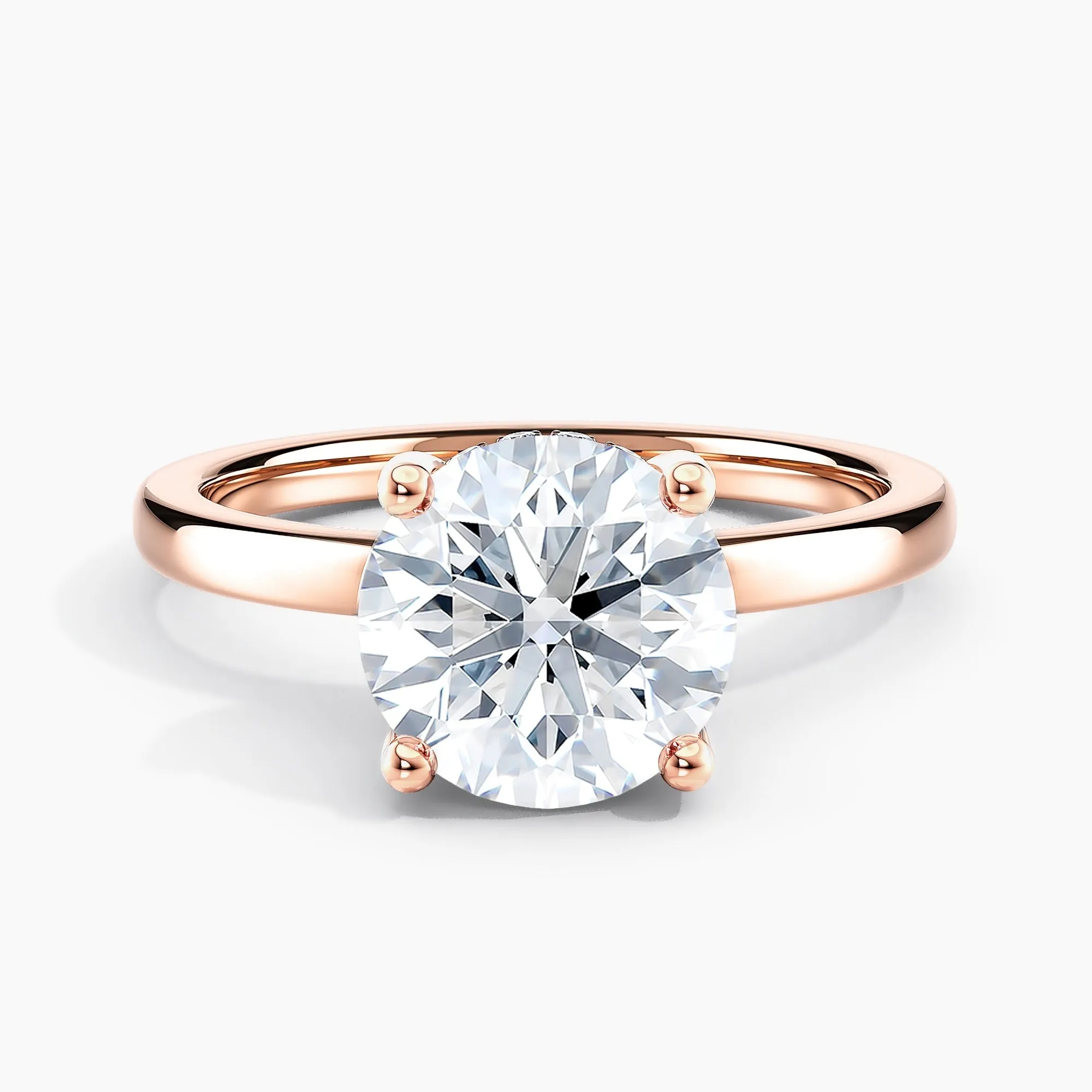 Auriya 14k Gold 2.25ctw Round Hidden-Halo Lab Grown Diamond Engagement Ring sold by Zulily product image thumbnail 3