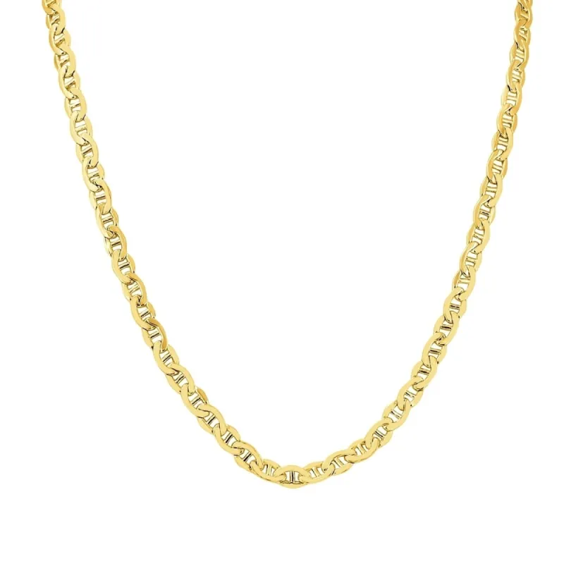 14K Yellow Gold Filled 4.9MM Mariner Link Chain with Lobster Clasp - 18 Inch sold by Zulily