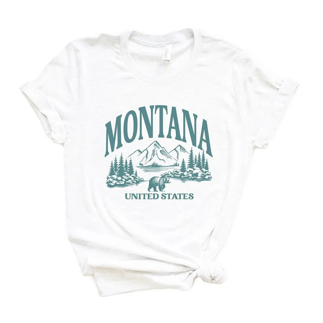 Montana Forest Scene Short Sleeve Tee sold by Zulily product image thumbnail 2
