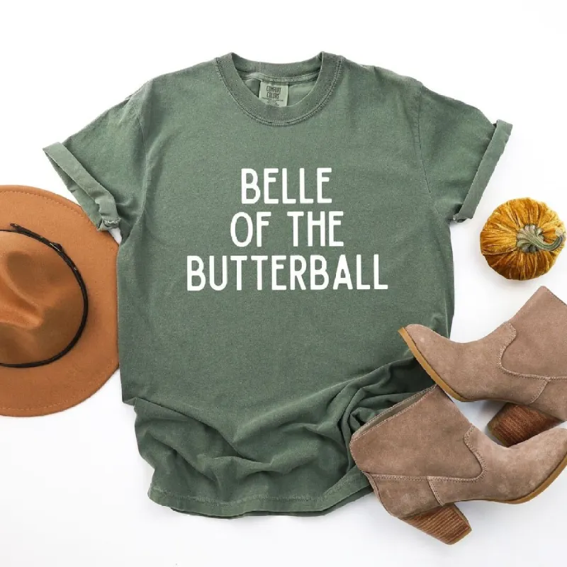 Belle of the Butterball Garment Dyed Tee sold by Zulily