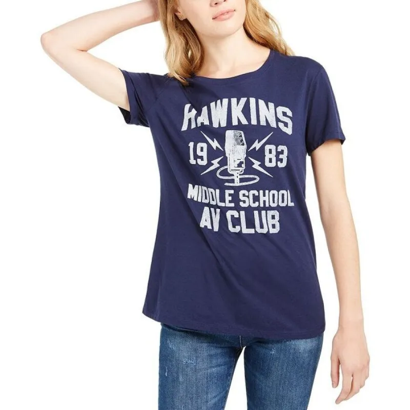 Love Tribe Junior's Stranger Things Graphic T-Shirt Blue Size M sold by Zulily