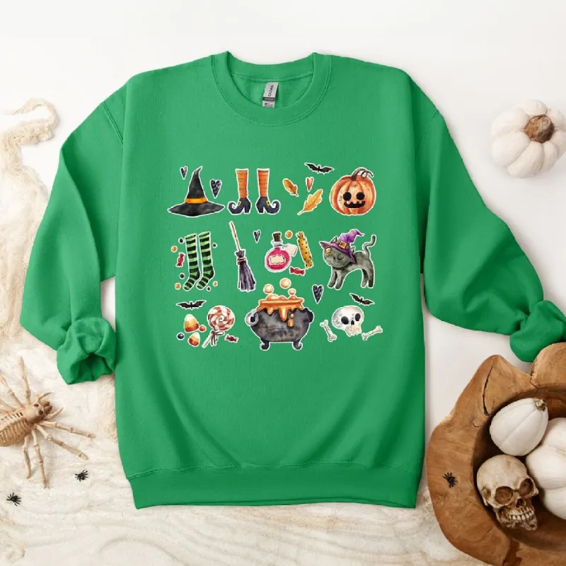 Witch Collage Graphic Sweatshirt sold by Zulily