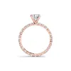De Couer 14k Rose Gold 2 1/2ct TDW Diamond Engagement Ring sold by Zulily