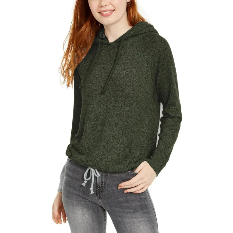 Ultra Flirt Juniors' Sherpa Lined Hoodie Grey Size Large sold by Zulily