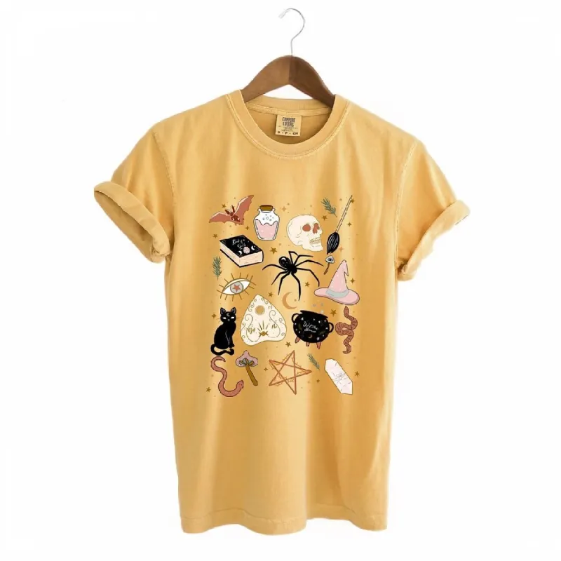 Halloween Doodles Garment Dyed Tee sold by Zulily