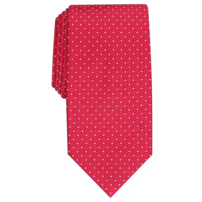 Perry Ellis Men's Kimball Micro-Dot Tie Red Size Regular - One Size sold by Zulily