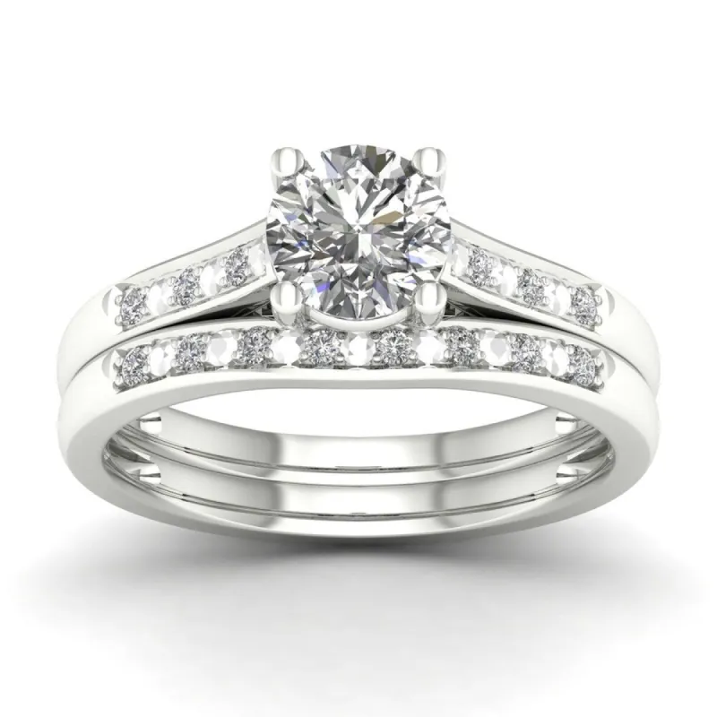 De Couer 1/5ct TDW Diamond Engagement Ring - White sold by Zulily