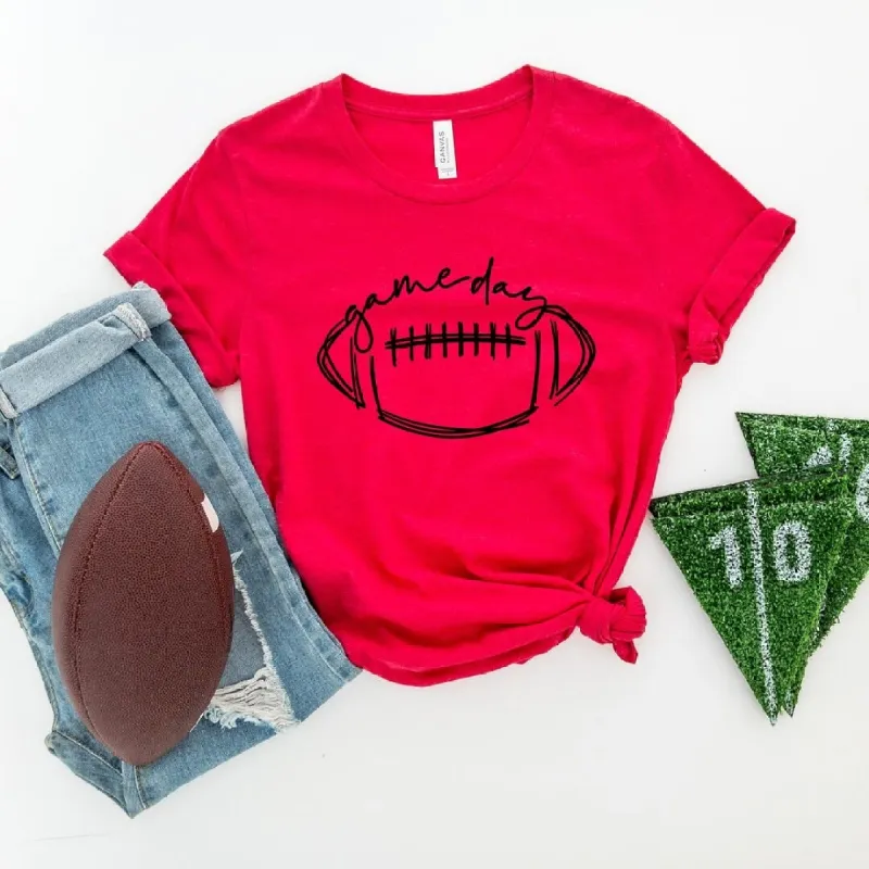 Football Game Day Short Sleeve Tee sold by Zulily