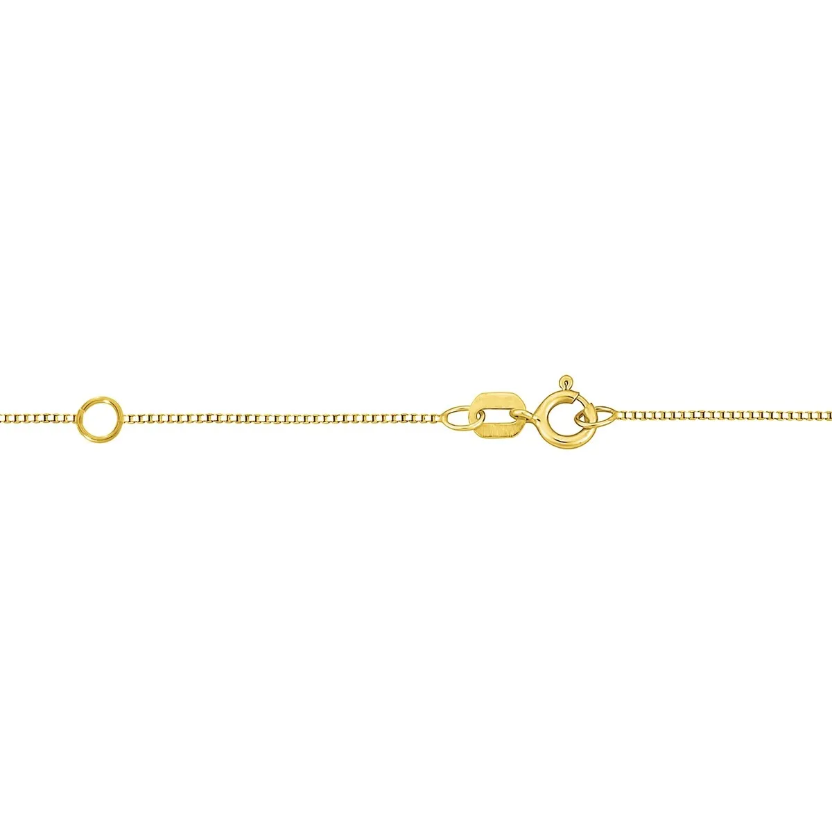 Auriya 18k Gold 1 1/2ctw Solitaire Moissanite Necklace Bezel-set - 7.4 mm - 7.4 mm sold by Zulily product image thumbnail 5