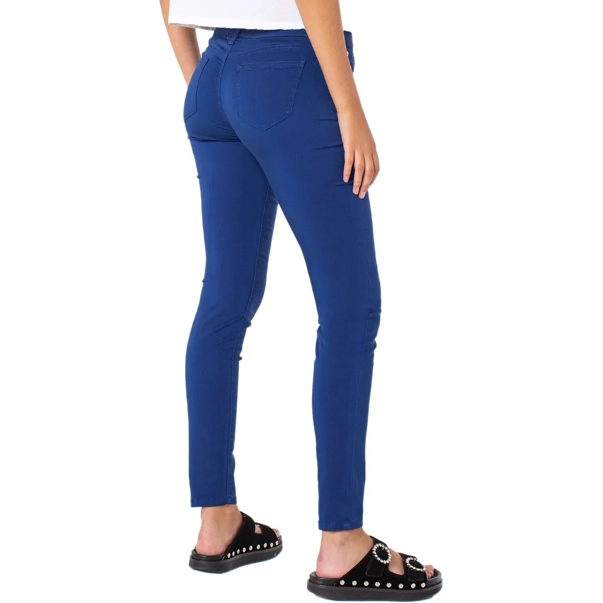 Celebrity Pink Women's Mid Rise Skinny Blue Size 24 sold by Zulily product image thumbnail 2