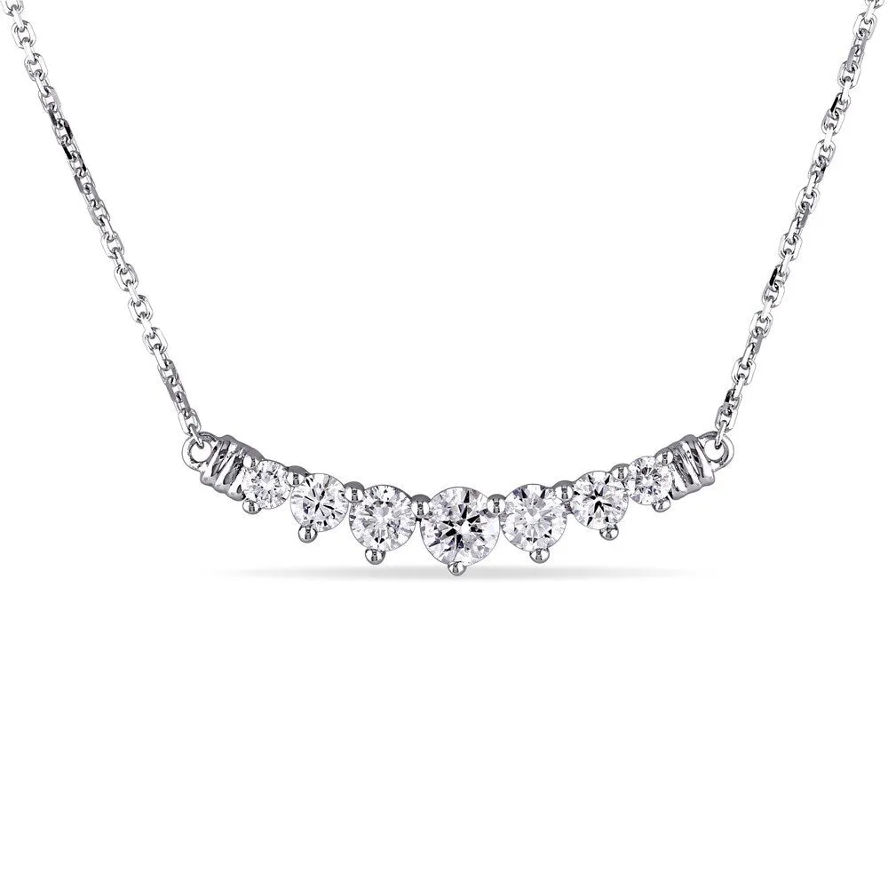 Miadora 14k White Gold 3/4ct TDW Diamond Necklace sold by Zulily product image thumbnail 3