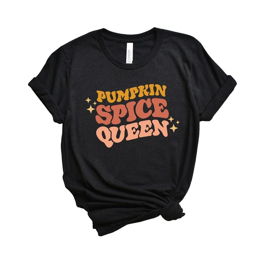 Pumpkin Spice Queen Short Sleeve Tee sold by Zulily product image thumbnail 2