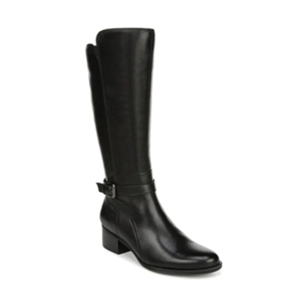 Naturalizer Women's Demetria Tall Boot Black Size 8.5 sold by Zulily