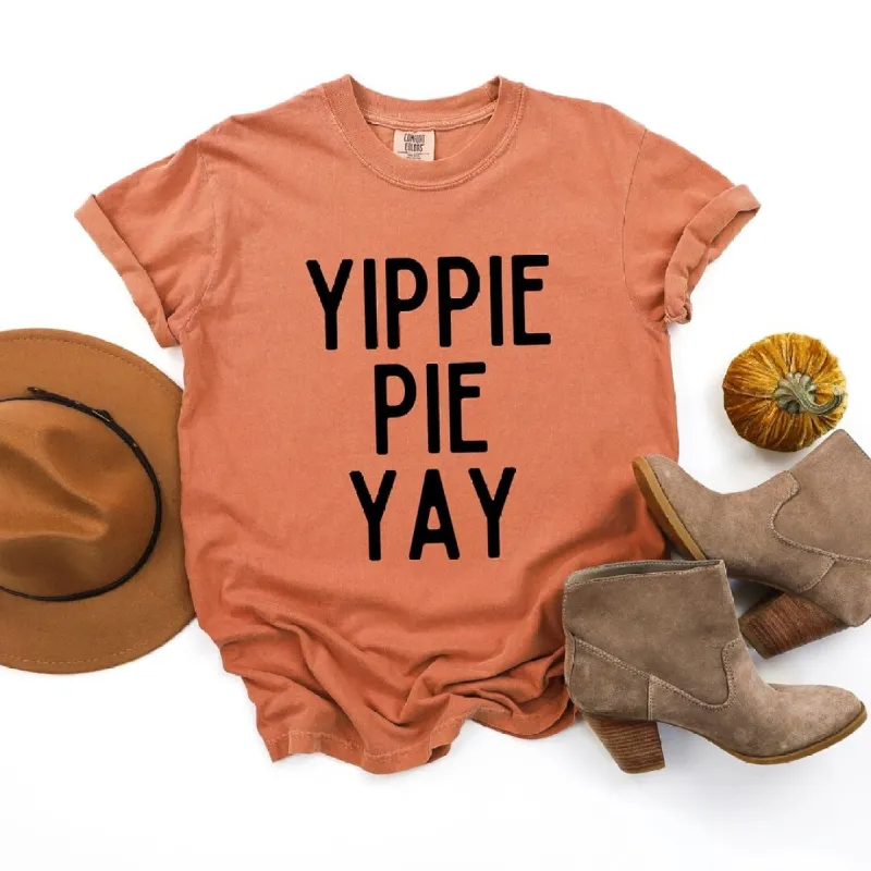 Yippie Pie Yay Garment Dyed Tee sold by Zulily