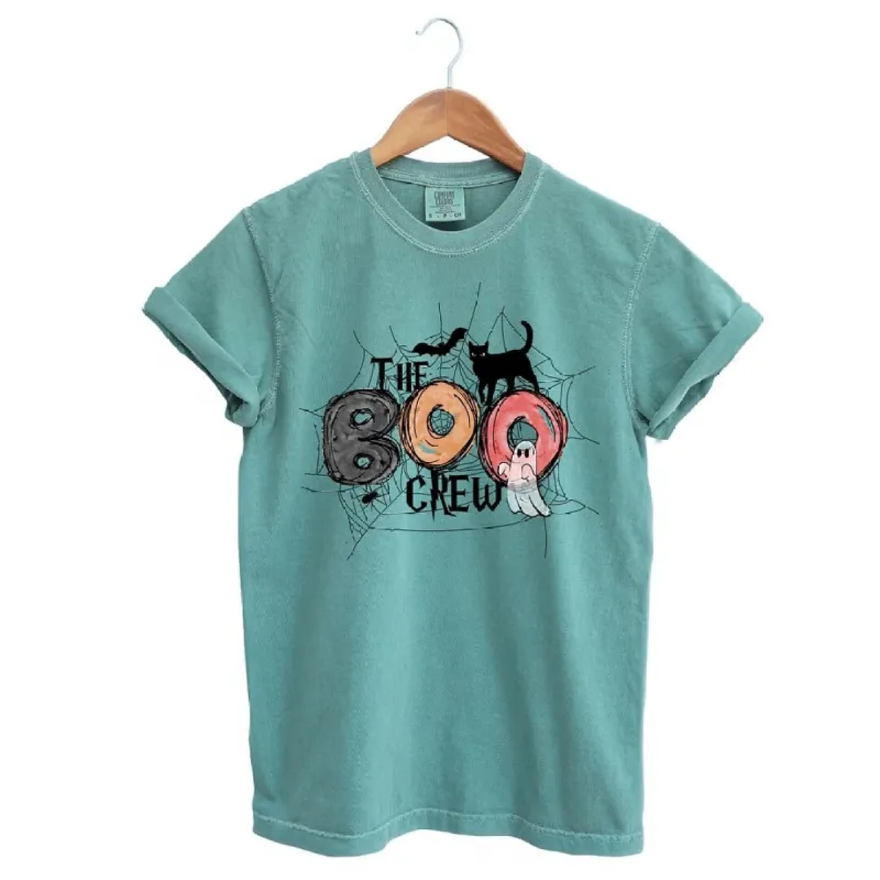 The Boo Crew Colorful Garment Dyed Tee sold by Zulily