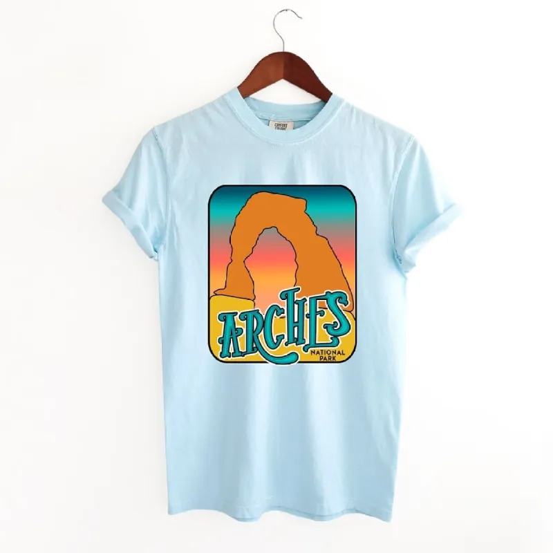 Vintage Arches Garment Dyed Tee sold by Zulily