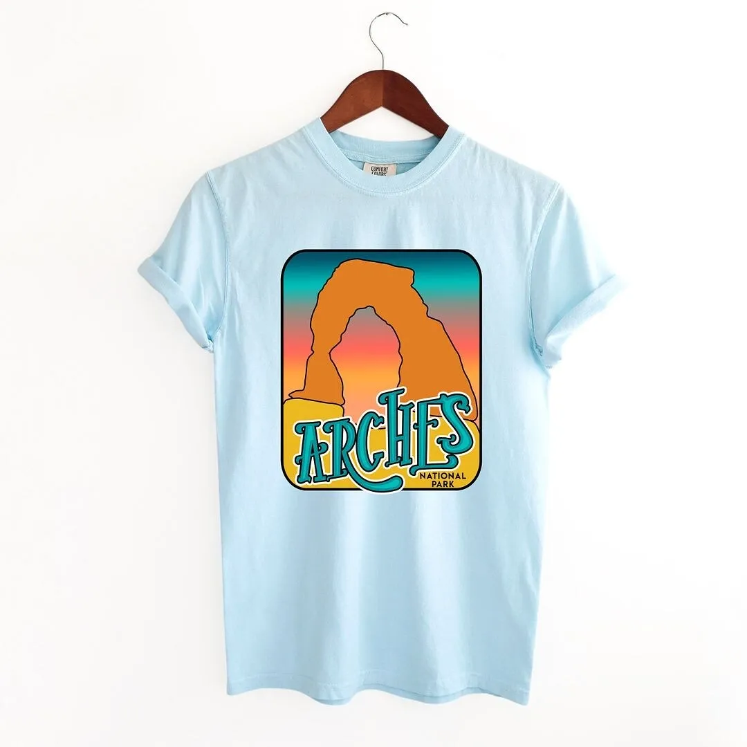 Vintage Arches Garment Dyed Tee sold by Zulily