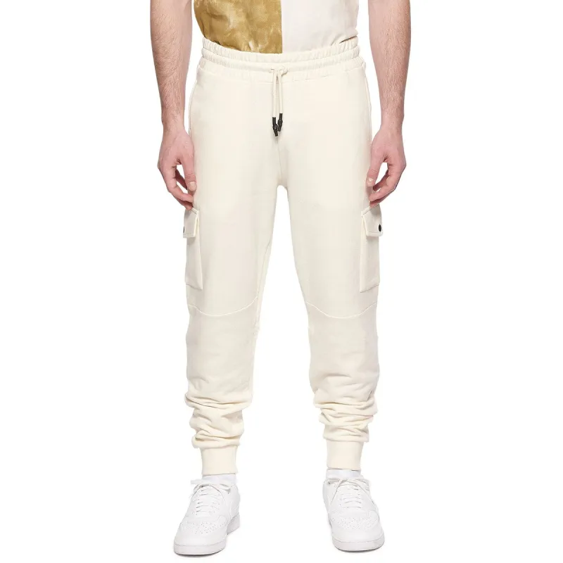 Eleven Paris Men's Cargo Jogger Pants White Size XX-Large - XXL sold by Zulily