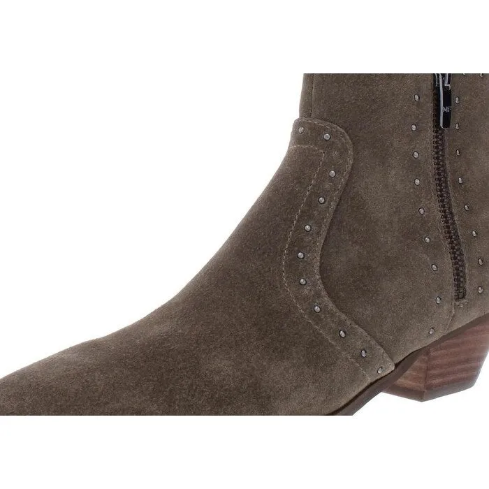 Marc Fisher Womens Wanida Studded Booties Brown Size 5 M sold by Zulily product image thumbnail 3