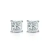 Auriya 18-karat Gold Lab Grown 0.40 carat TDW Princess Diamond Stud Earrings 4-Prong Basket Screw-back sold by Zulily