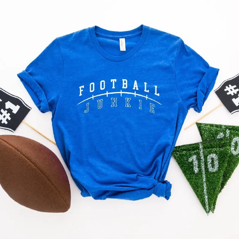 Football Junkie Short Sleeve Tee made by Zulily