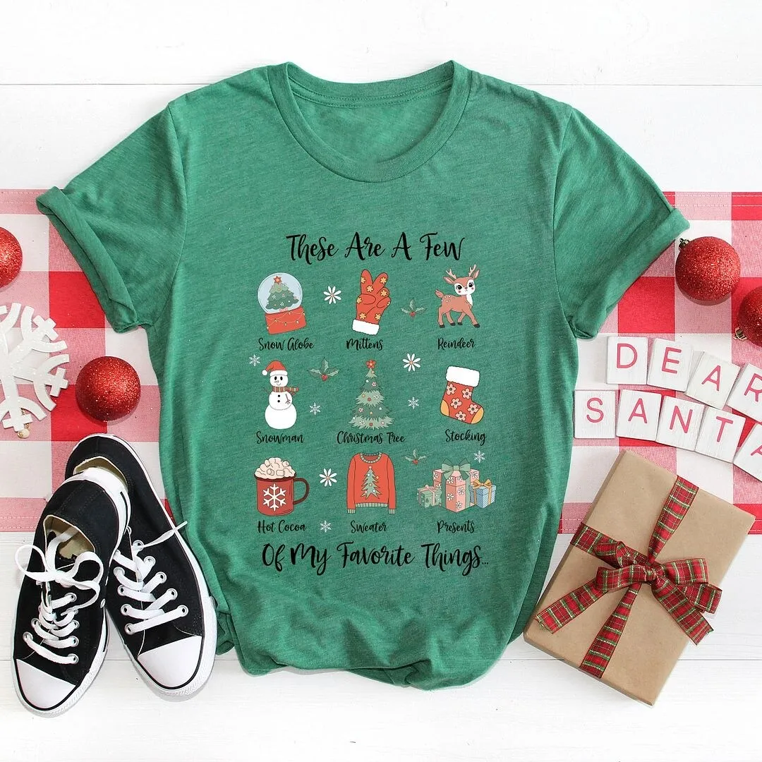 Christmas Favorites Short Sleeve Tee sold by Zulily