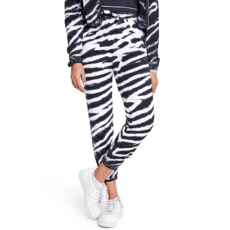Splendid Junior's Playa Tie Dyed Jogging Pants Black Size Medium sold by Zulily