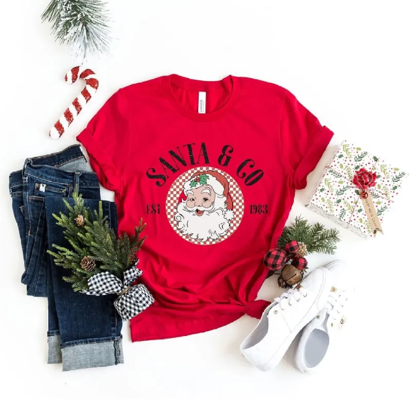 Santa and Co Short Sleeve Tee sold by Zulily