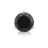 Auriya 14k Gold 1 1/4ct TDW Round SINGLE (1) Black Diamond Stud Earring sold by Zulily