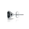 Auriya 14k Gold 1 1/4ct TDW Round SINGLE (1) Black Diamond Stud Earring sold by Zulily
