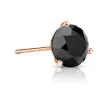 Auriya 14k Gold 1 1/4ct TDW Round SINGLE (1) Black Diamond Stud Earring sold by Zulily
