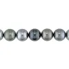Miadora 14k White Gold Tahitian Cultured Pearl Necklace with Diamond Ball Clasp (13-14 mm) sold by Zulily