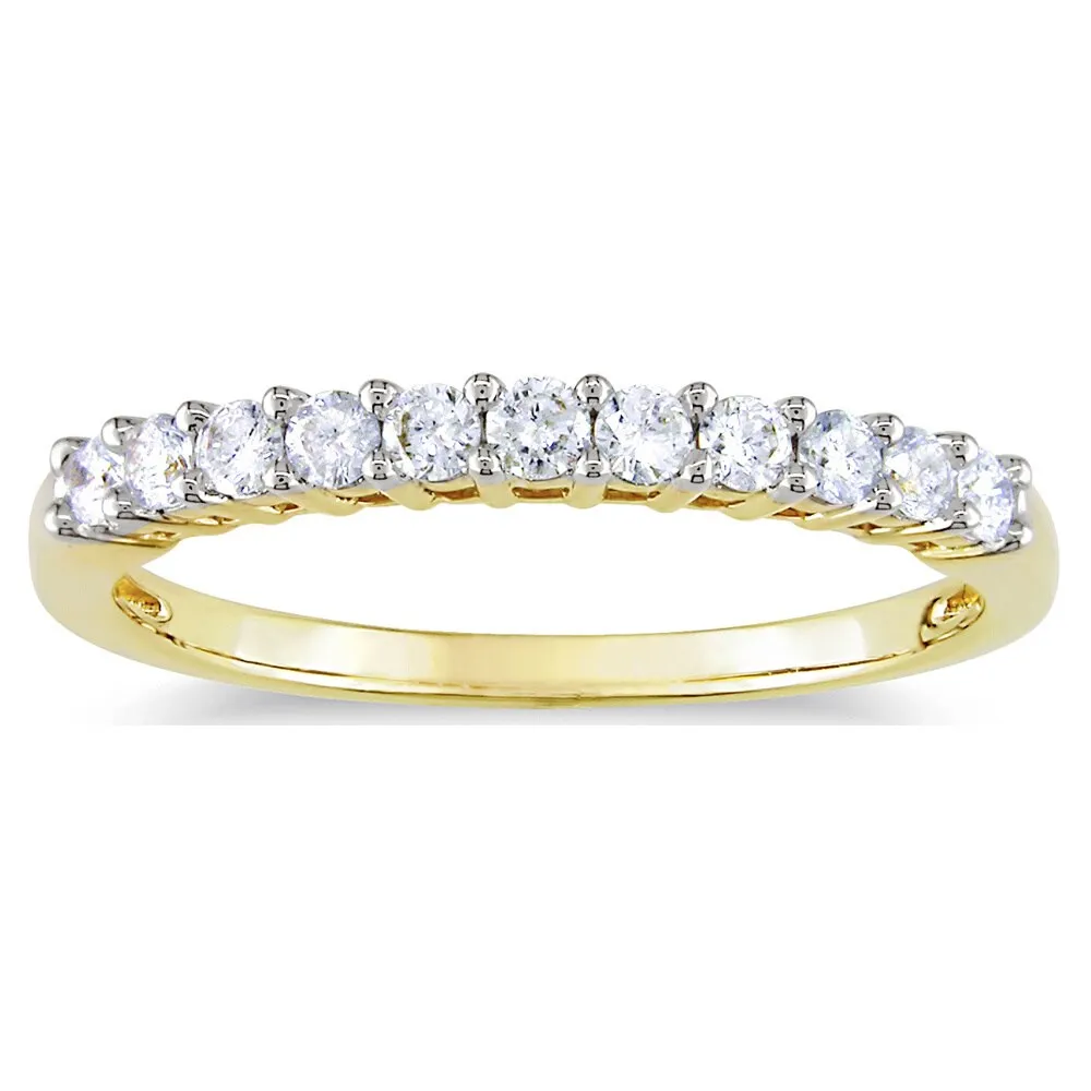 Miadora 14k Gold 1/3ct TDW Certified Diamond Ring sold by Zulily product image thumbnail 2