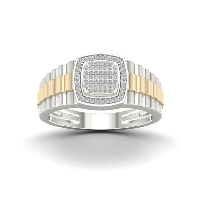 De Couer IGI Certified 1/4ct TDW Diamond Men's Ring sold by Zulily