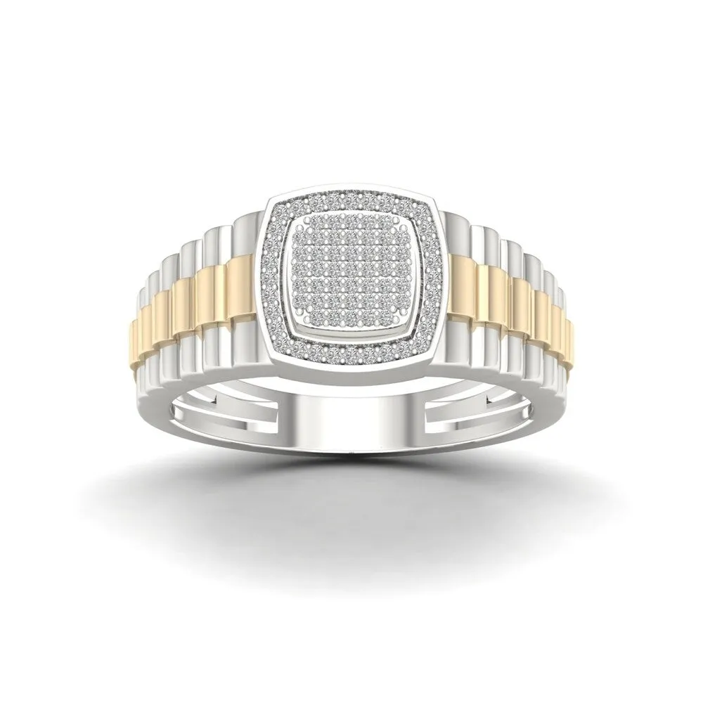De Couer IGI Certified 1/4ct TDW Diamond Men's Ring sold by Zulily