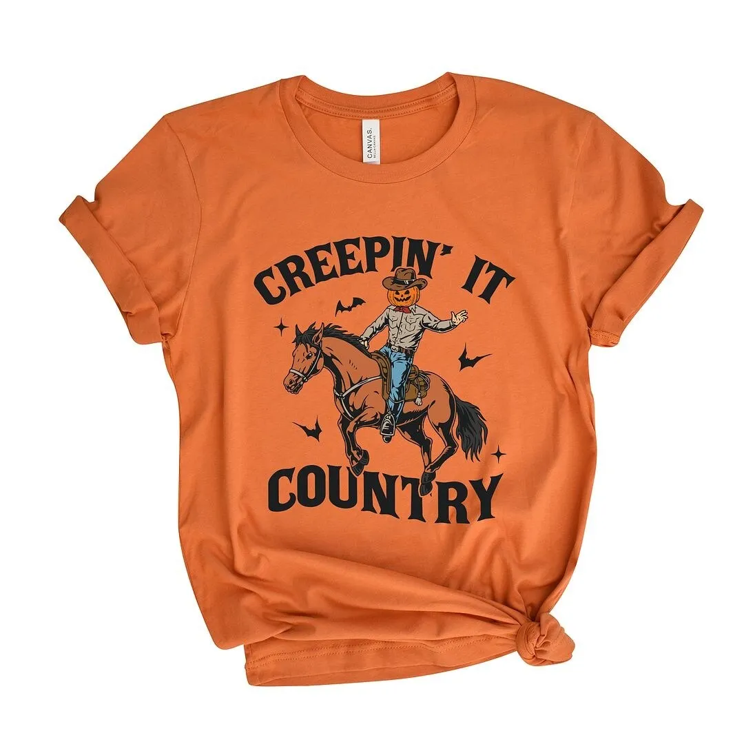 Creepin' It Country Cowboy Short Sleeve Tee sold by Zulily product image thumbnail 2