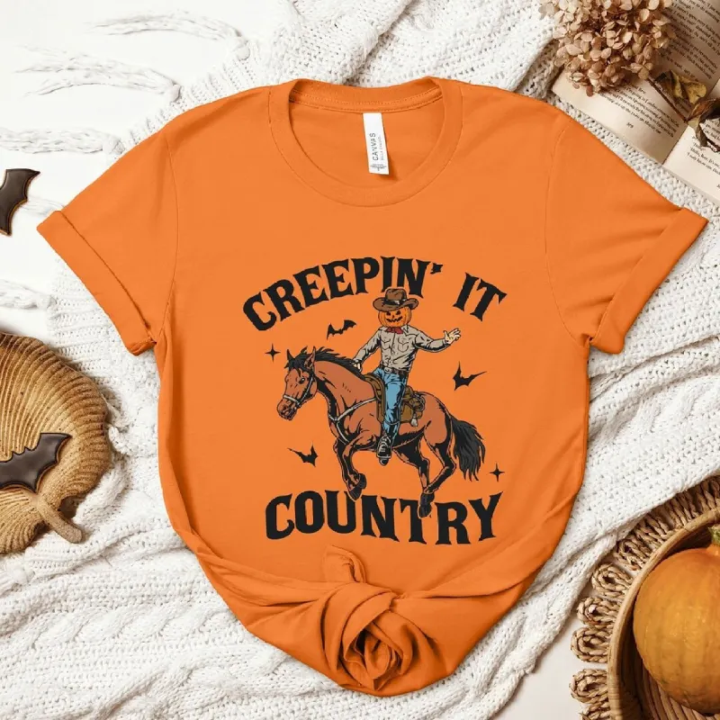 Creepin' It Country Cowboy Short Sleeve Tee made by Zulily