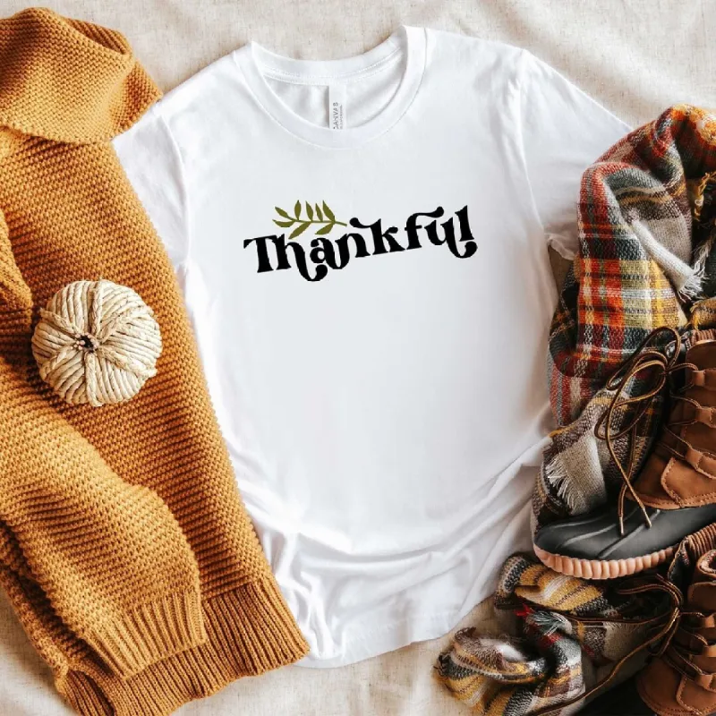 Thankful Leaf Short Sleeve Tee sold by Zulily