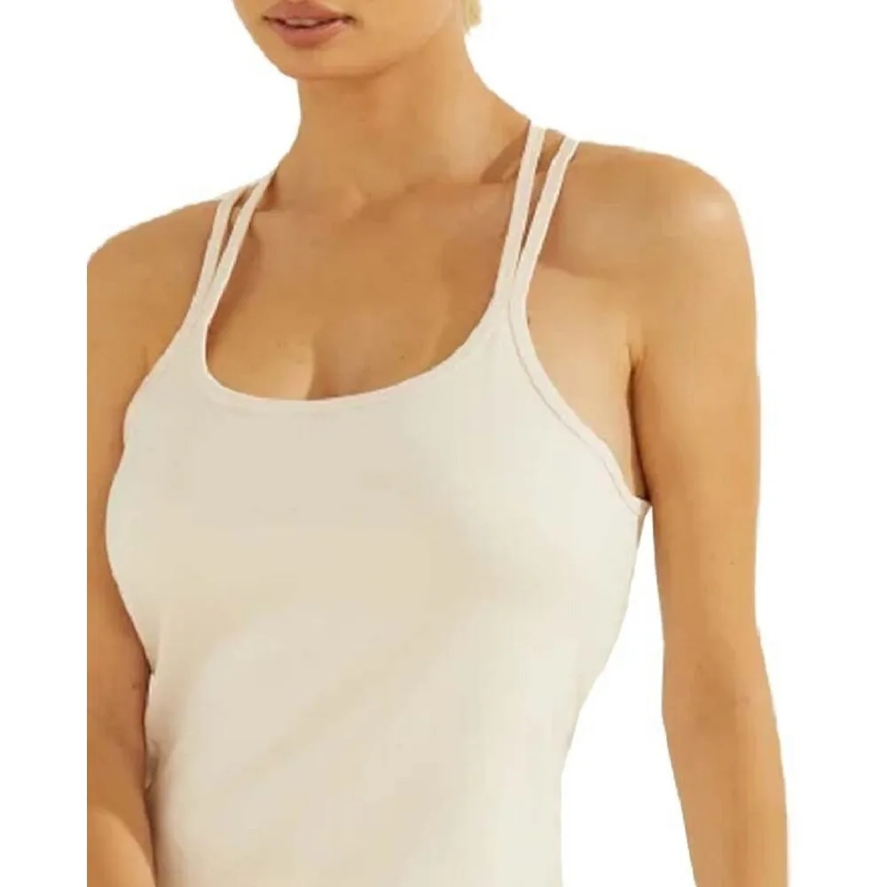 GUESS Women's Avril Tank Top White Size X-Large sold by Zulily product image thumbnail 3