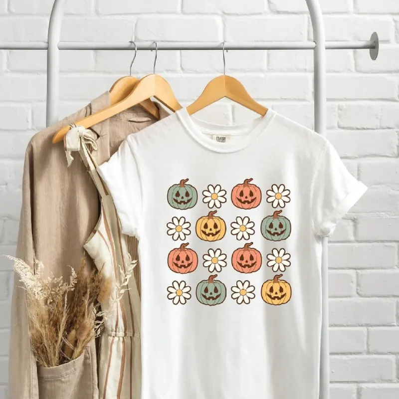 Pumpkin Daisies Garment Dyed Tee sold by Zulily